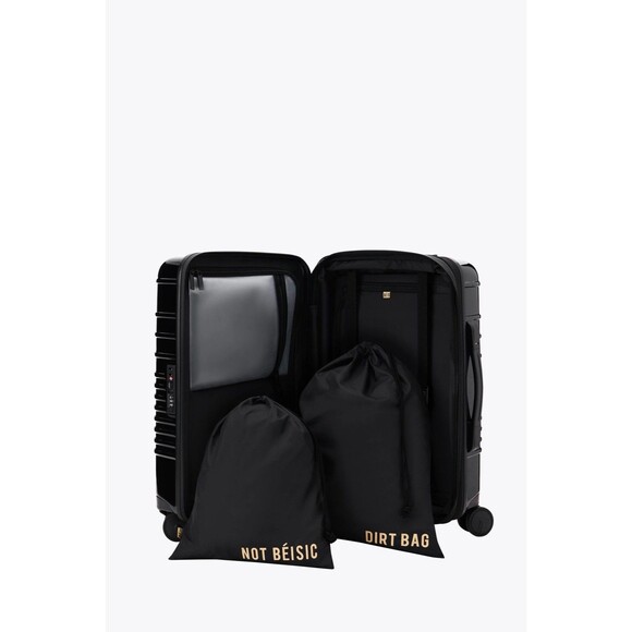 BÉIS Carry On Roller Black Luggage | Shay Mitchell BAE Suitcase - Picture 7 of 7